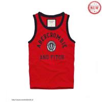 heren abercrombie and fitch tanktop rood zwart Factory Prijs hwjy4202